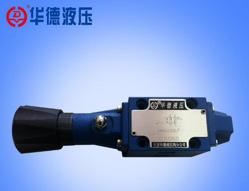 産品名稱：液壓閥WMD型旋鈕換向閥
